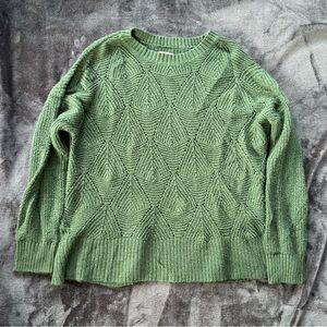 Sonoma Olive Textured Women's Sweater